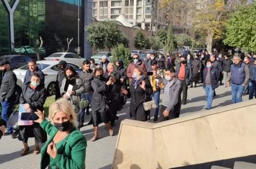 “Sipark” şirkətinin qurbanları ayağa qalxdı – Aksiyadan VİDEO