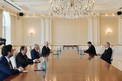 Prezident Binəli Yıldırımı qəbul etdi - YENİLƏNİB + FOTO