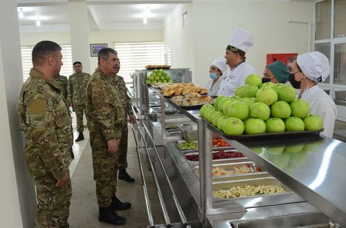 Zakir Həsənov hərbi hissənin açılışında iştirak edib - VİDEO