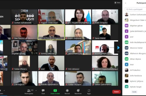 Mingəçevir Dövlət Universiteti və Ankara Hacı Bayram Veli Universitetinin birgə təşkilatçılığı ilə Zəfər Gününə həsr olunan konfrans keçirilib