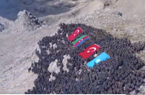 Türkiyədə 3000 komando şəhidlərimizi yad etdi - VİDEO
