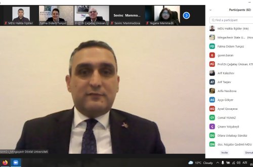 Mingəçevir Dövlət Universiteti və KTO Karatay Universitetinin birgə təşkilatçılığı ilə Zəfər Gününə həsr olunan konfrans keçirilib