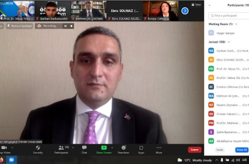 Mingəçevir Dövlət Universiteti və Qazi Universitetinin birgə təşkilatçılığı ilə Zəfər Gününə həsr olunan konfrans keçirilib