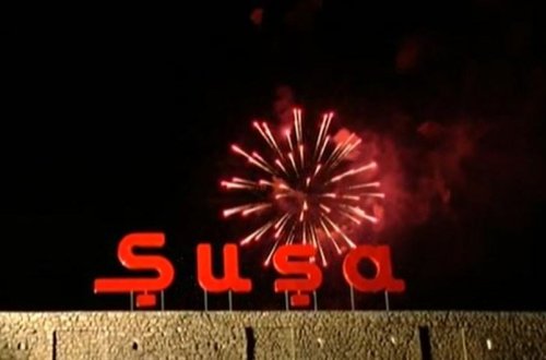 Şuşada musiqili atəşfəşanlıq keçirilir