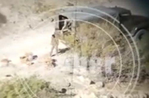 Snayperlərimizin erməni hərbçilərini məhv etdiyi görüntülər (VİDEO)