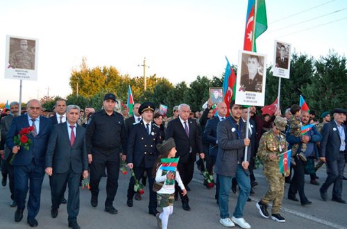 Füzulidə Zəfər Günü qeyd olundu - Fotolar