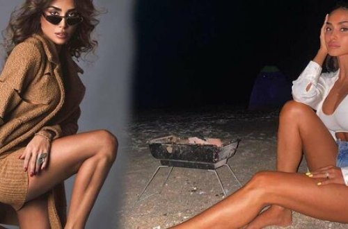 Pərvindən ayaqları ilə bağlı suala qəribə cavab - FOTO