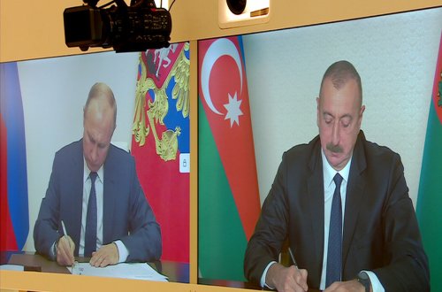 Ermənistanın kapitulyasiya aktına imza atmasından bir il ötür