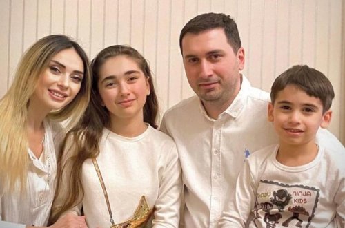 Manana övladları ilə - FOTOLAR