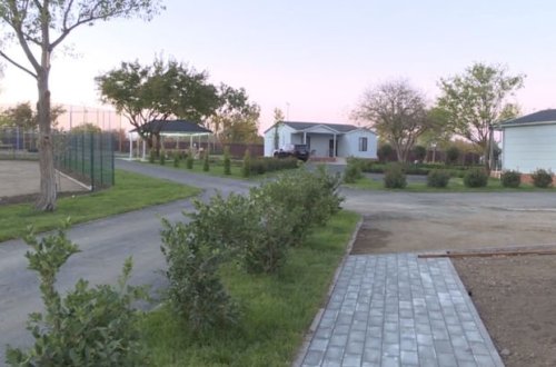 Azad olunan Ağdamda tikilən müasir evlərin görüntüləri - VİDEO