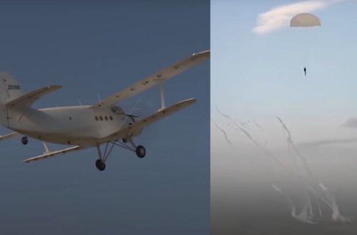 “Kukuruznik”lər Vətən müharibəsində: Pilot paraşütlə tullanır, düşmən “yem”i udur – VİDEO