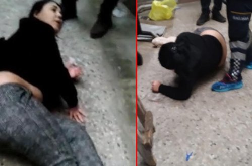 Azərbaycanlı qadınlar polisdən qaçmaq üçün pəncərədən tullandı (FOTOLAR)