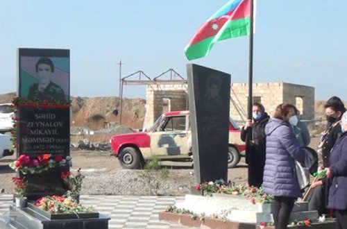 27 il erməni hədəfində qalan şəhid məzarları bərpa olundu - VİDEO