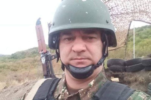 Azərbaycan hərbçilərinin postuna qumbara atan erməninin FOTOsu