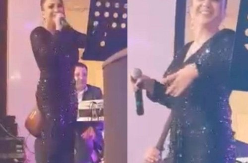 Anasını yeni itirən Zenfira Moskvada toyda - VİDEO