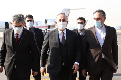 Çavuşoğlu İrana getdi