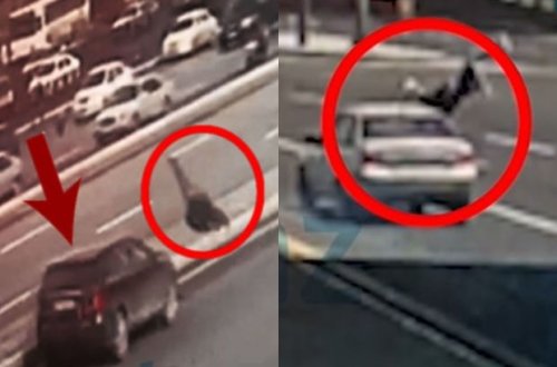 Bakıda 6 piyadanı maşın vurdu - ANBAAN VİDEO