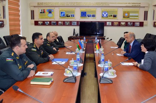 Bakıda Azərbaycan və Almaniyanın hərbi hüquq ekspertləri arasında görüş keçirilib