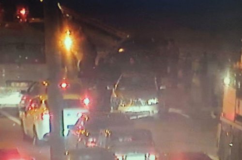 Paytaxtda zəncirvari qəza baş verib: Tıxac yaranıb - FOTO