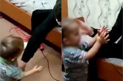Uşaq evində yeniyetmələrin azyaşlı ilə əylənməsinin görüntüləri yayılıb - VİDEO