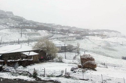 Quba və Qusara qar yağıb, temperatur mənfi 10 dərəcəyədək enib