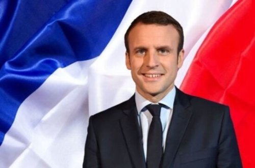 Makron Fransa bayrağını dəyişdirib