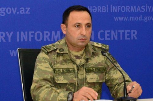 Müdafiə Nazirliyinin rəsmisi Ermənistanla sərhəddəki son durumu AÇIQLADI