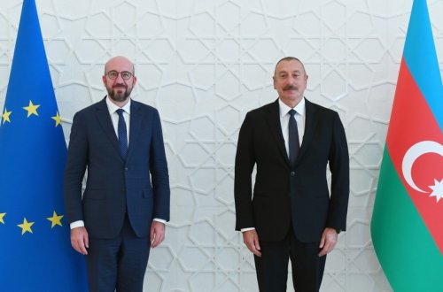 Президент Совета ЕС позвонил Ильхаму Алиеву