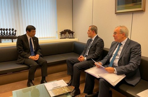 Ceyhun Bayramov Ümumdünya Gömrük Təşkilatının baş katibi ilə görüşüb