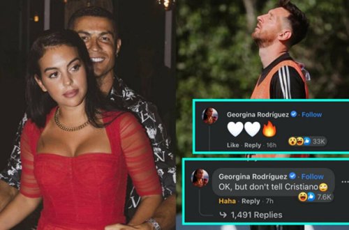 Ronaldonun sevgilisi Messinin paylaşımına şərh yazdı, gündəm oldu - Foto