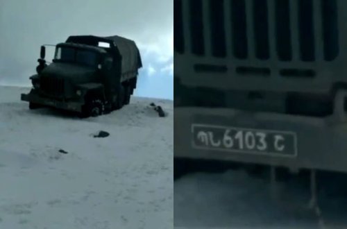 Брошенная армянскими военнослужащими военная техника - ВИДЕО