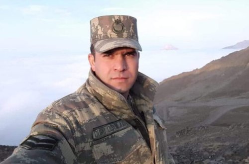 Şəhid Natiq Əliyevin nəşi Gəncədə ailəsinə təhvil verilib - FOTOLAR