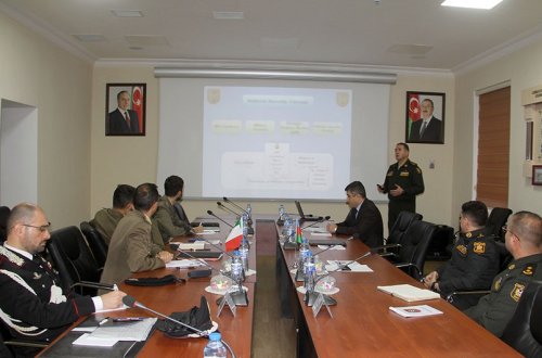 Azərbaycanla İtaliya arasında hərbi əməkdaşlıq məsələləri müzakirə olunub