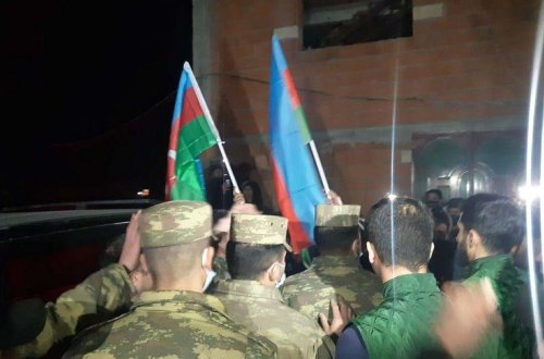 Şəhid Elçin Ağayevin nəşi ailəsinə təhvil verilib