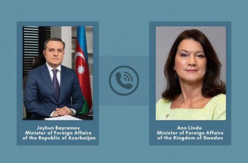 Ceyhun Bayramovla ATƏT sədri regiondakı vəziyyəti müzakirə etdi