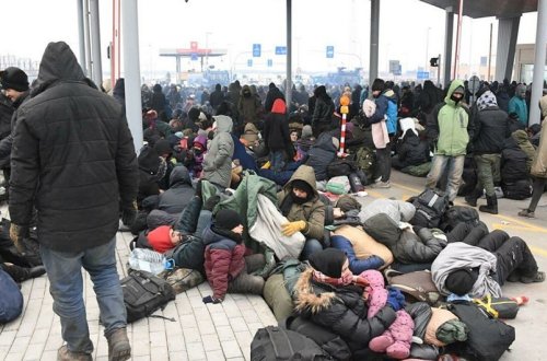 G7 ölkələri Belarusu qanunsuz miqrasiyada günahlandırıb