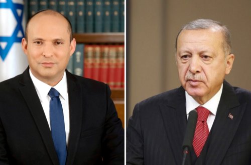 Ərdoğan 8 ildən sonra ilk dəfə İsrailin baş naziri ilə telefonla danışıb