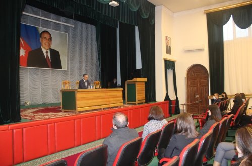 Mingəçevir Dövlət Universitetində doktorantlar və gənc tədqiqatçılarla görüş keçirilib