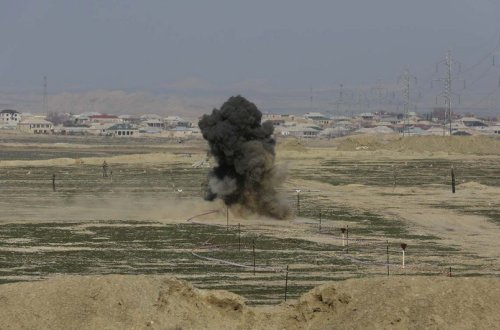 Azad edilən ərazilərdə minaya düşən mülki şəxslərin sayı açıqlanıb