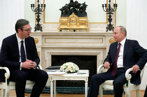 Putinlə Vuçiç Soçidə görüşəcəklər