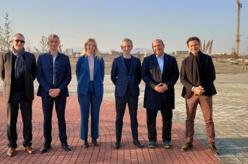 Fransa səfiri Ağdama səfər edib