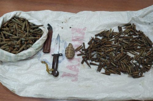 Qusarda əl qumbarası aşkarlanıb -FOTO