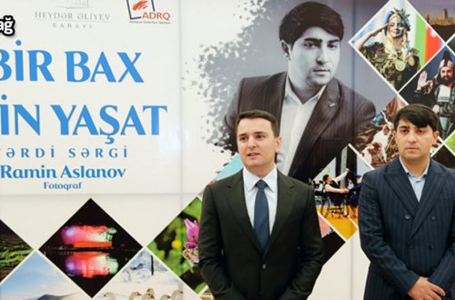 В Баку состоялось открытие фотовыставки Рамина Асланова