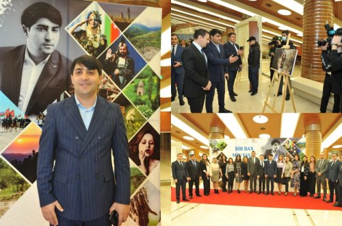 Ramin Aslanovun “Bir Bax, Min Yaşat” sərgisində yaşananlar - Fotolar