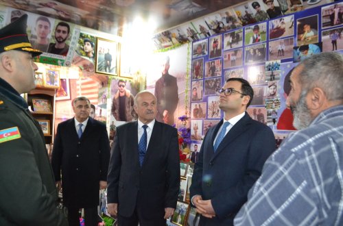 İcra Hakimiyyətinin başçısının şəhid ailələrini ziyarəti davam edir