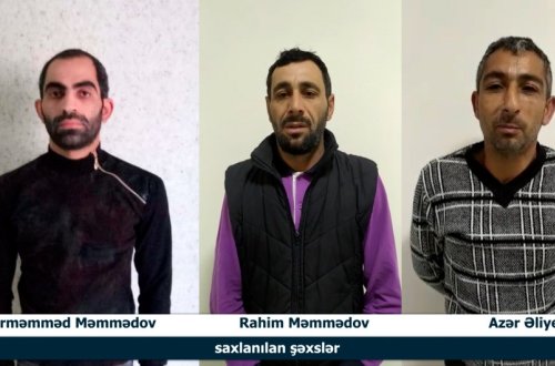 Hövsan qəbiristanlığından və evlərdən oğurluqlar edən 3 nəfər saxlanılıb