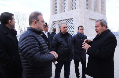 Kamran Əliyev İstanbul prokuroru ilə Şuşaya səfər etdi