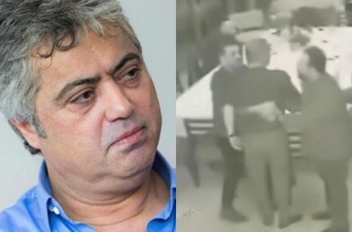 Məşhur müğənni iş adamını üç yerdən bıçaqladı - ANBAAN VİDEO