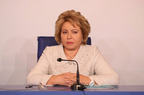 Matviyenko yenidən MDB Parlament Assambleyası Şurasının sədri seçilib