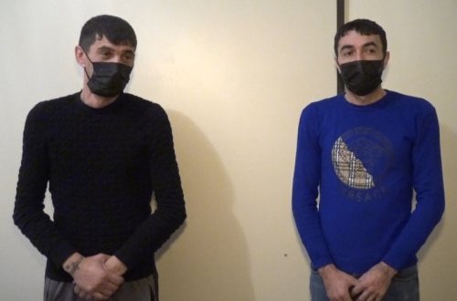 Gəncədə oğurluq edən şəxslər saxlanılıb